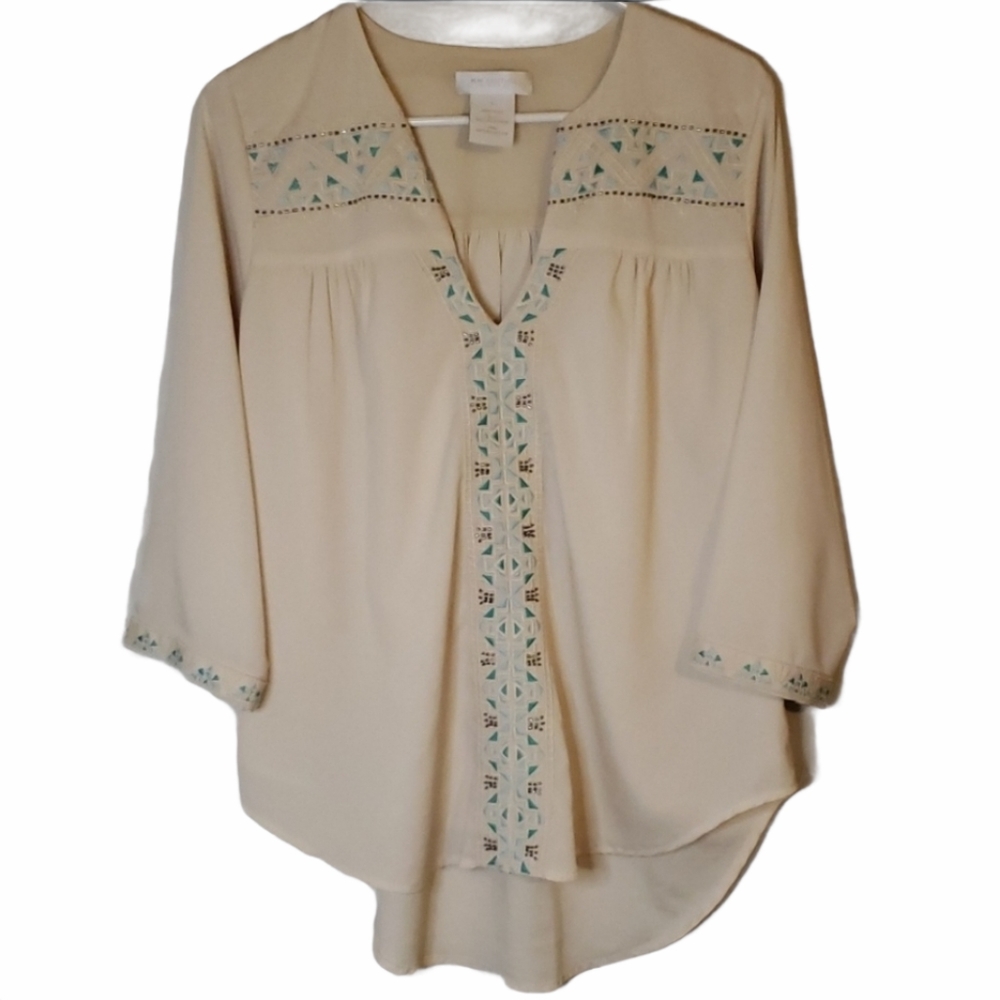 MISS ME  COUTORE BLOUSE BOHO LIGHTWEIGHT H…